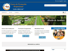 Tablet Screenshot of cenocupvirtual.com